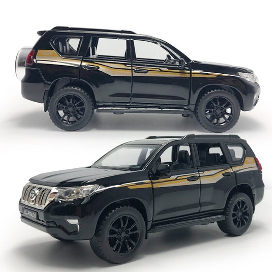 Die Cast Prado Land Cruiser | 1:24 Scale (Black)
