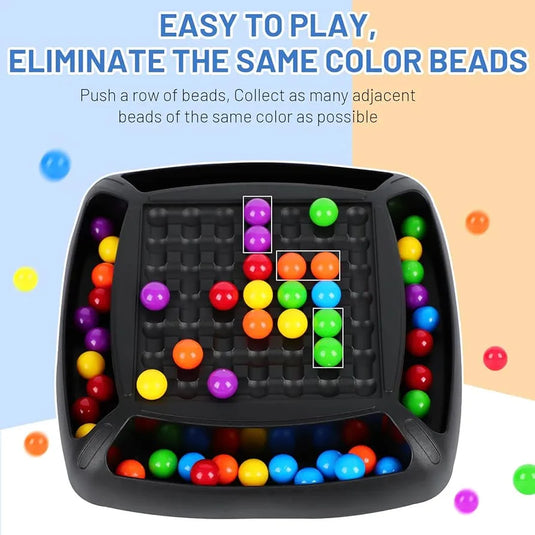 Intellectual Rainbow Chessboard Ball Game