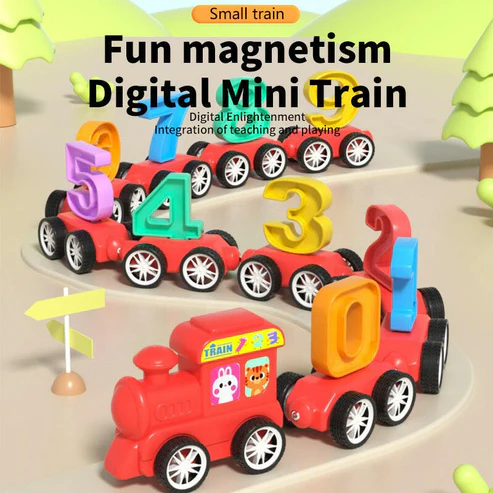 Magnetic Numbers Train