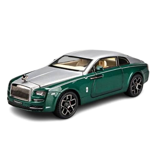 Die Cast Rolls Royce Wraith | 1:22 Scale (Deep Green)