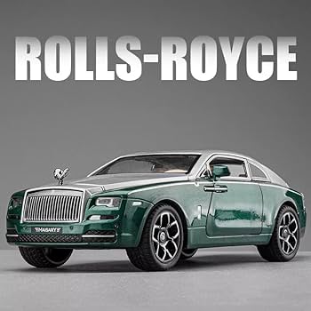 Die Cast Rolls Royce Wraith | 1:22 Scale (Deep Green)