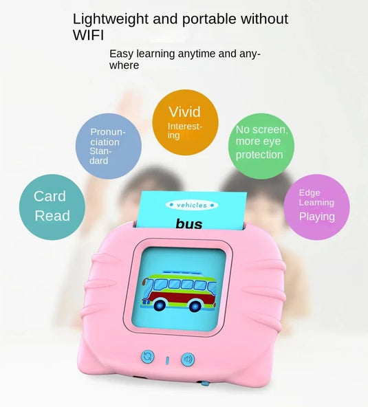 Fun English & Urdu Flashcard Reader Learning Machine