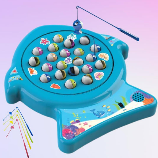 Musical Rotating Fishing Game
