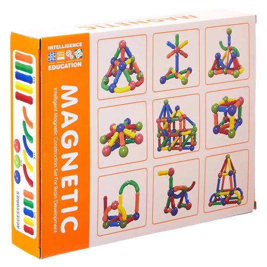 64 Pcs Magnetic Building Blocks