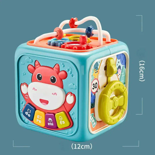 Musical 6 In 1 Activity Cube Box