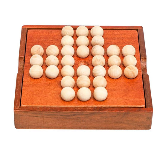Wooden Single Noble Chess Puzzle Board Game