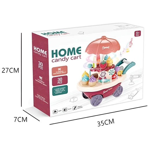 Home Candy Cart (30 PCS) 360 Degree Rotating -786