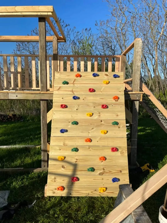 Colorful Rock Climbing Holds Plastic Material- 10 pieces