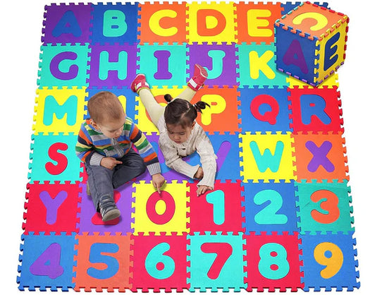 Foam Alphabet and Numbers Foam Play Mat