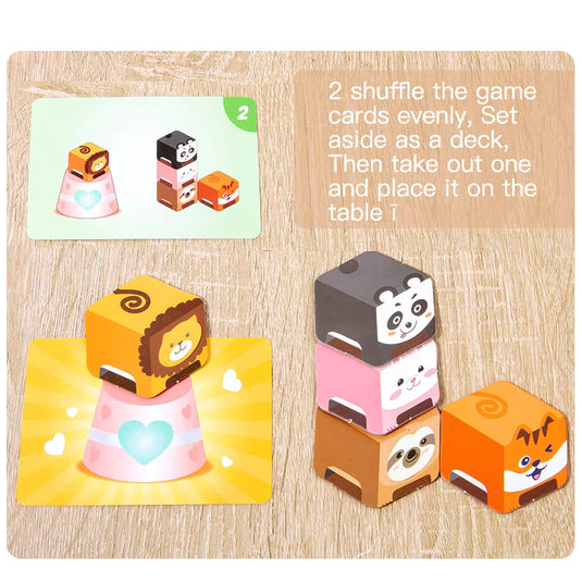 3D Mirror Zoo Puzzle