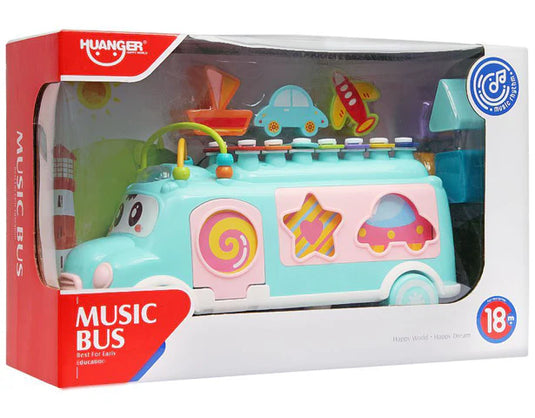 Shapes Sorting Xylophone Bus