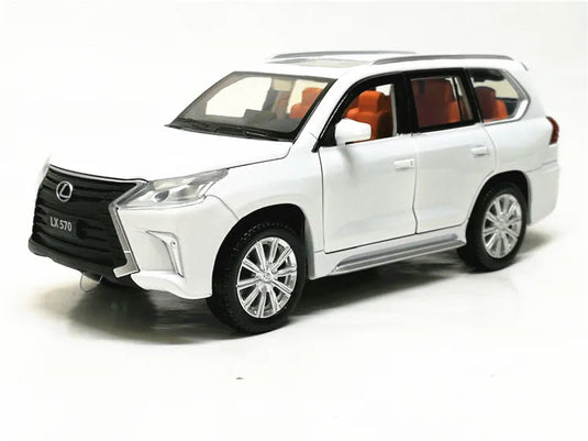 Die Cast Lexus 570 | 1:32 Scale (Off White)