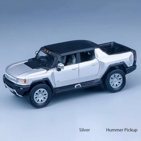 Die Cast GMC Hummer EV | 1:24 Scale (White)