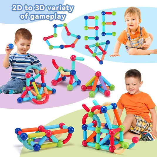 25 Pcs Magnetic Building Blocks