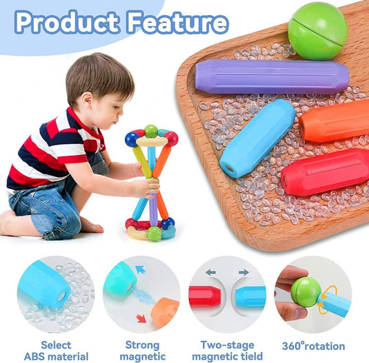 25 Pcs Magnetic Building Blocks