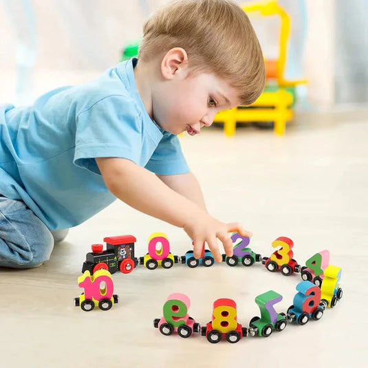 Magnetic Numbers Train