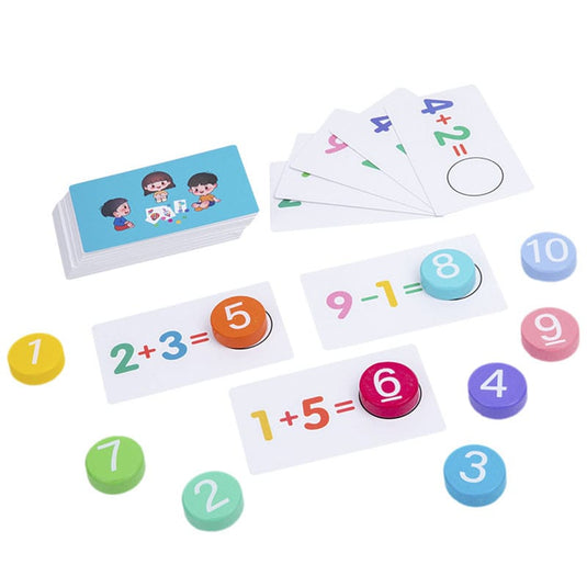 Wooden Numerical Operations Learning Set