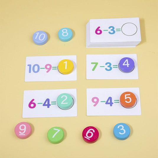 Wooden Numerical Operations Learning Set