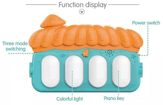 3in1 Baby Play Piano Gym Mat Fitness Rack Rattle Toy
