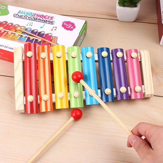 Wooden Hand Knock Xylophone