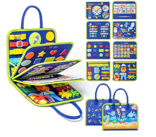 Toddlers Busy Bag 8 Pages