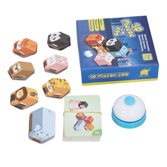 3D Mirror Zoo Puzzle