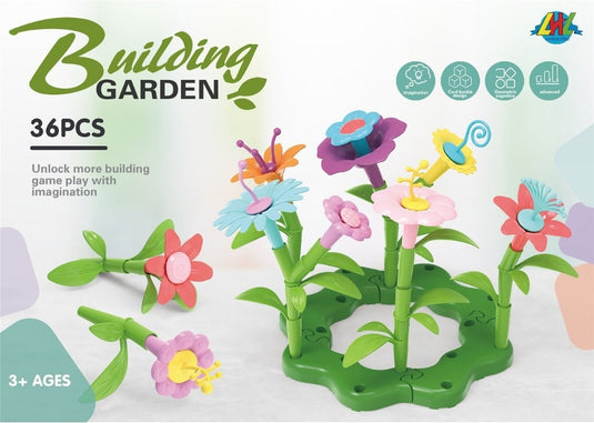 36 Pcs Garden Building Blocks