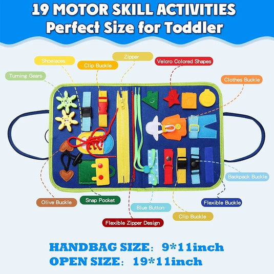 Toddlers Busy Bag 8 Pages