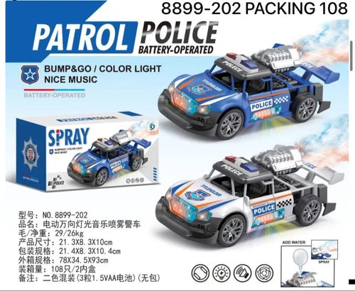 Patrol Police Spray Car