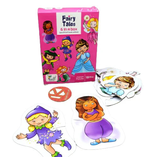 Fairy Tales Two Piece Jigsaw Puzzles