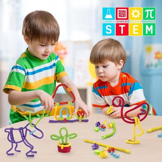 85 PCS 3D Create Soft Building Sticks