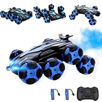 RC | 6 Wheels Spray Stunt Car