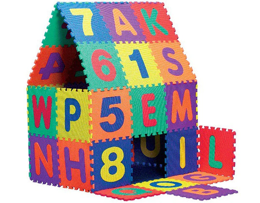 Foam Alphabet and Numbers Foam Play Mat
