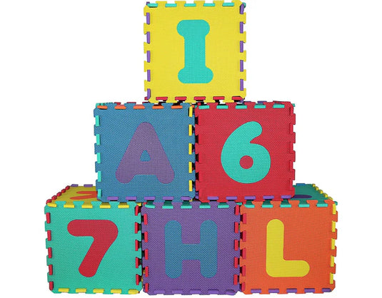 Foam Alphabet and Numbers Foam Play Mat