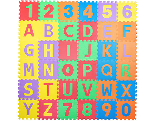 Foam Alphabet and Numbers Foam Play Mat