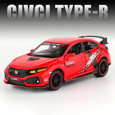 Die Cast Honda Civic Type R | 1:32 Scale (Red)