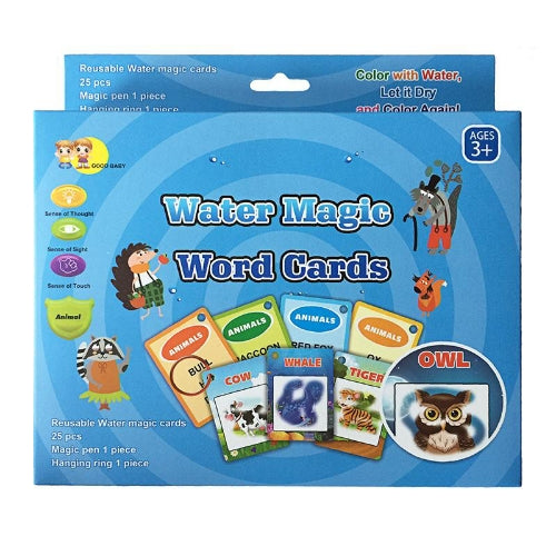 Magic Water Word Cards | Animal
