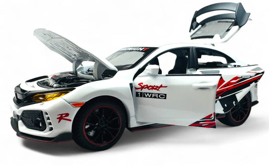 Die Cast Honda Civic Type R | 1:32 Scale (White)