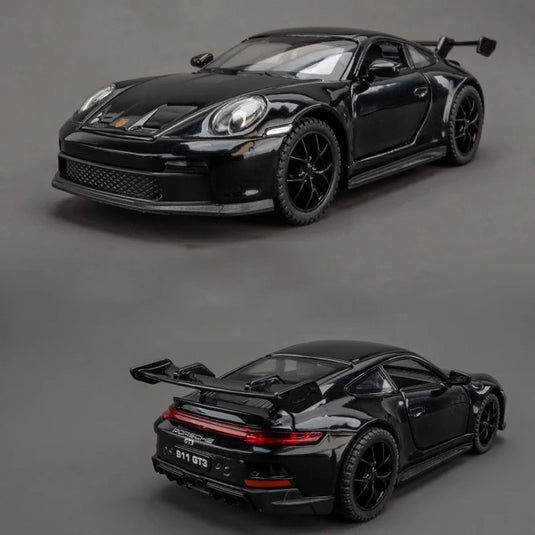 Die Cast Porsche GT3 RS | 1:32 Scale (Black)