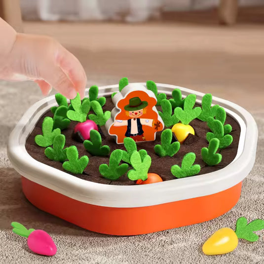 Interesting Radish Farm Carrot Pulling Memory Game