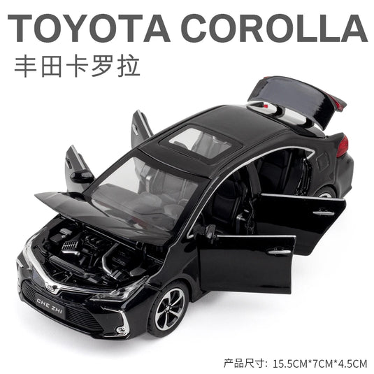Die Cast Corolla | 1:32 Scale (Black)