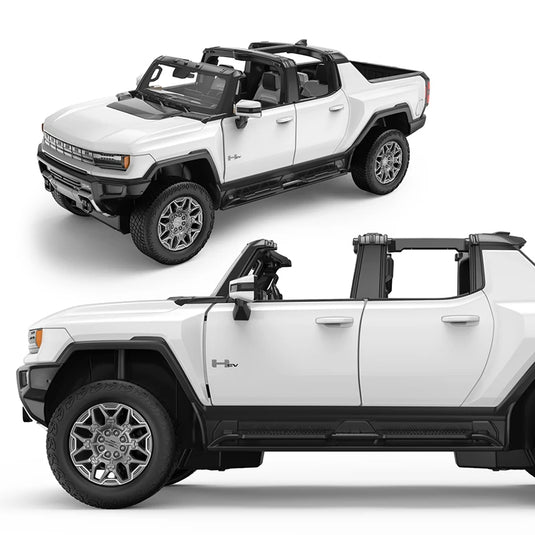 Die Cast GMC Hummer EV | 1:24 Scale (White)