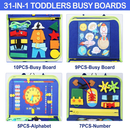 Toddlers Busy Bag 8 Pages