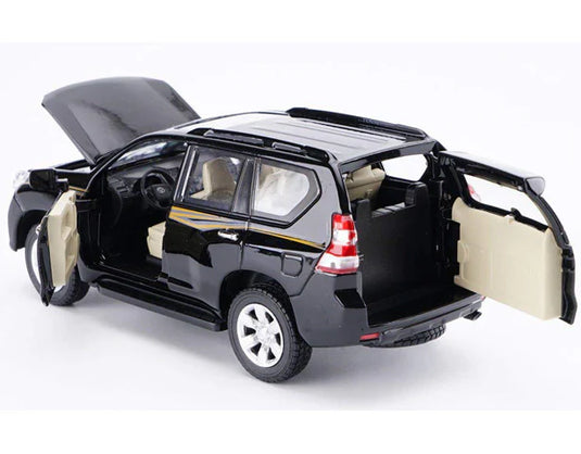 Die Cast Prado Land Cruiser | 1:24 Scale (Black)