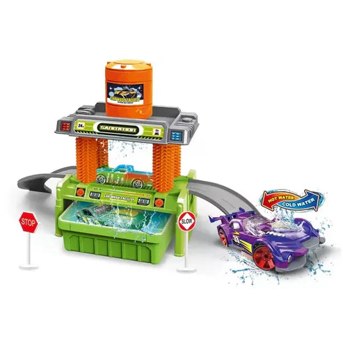 Color Changing Car Wash Station