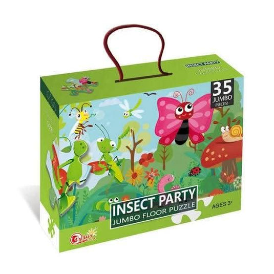 35 Pcs Bugs And Insects Floor Puzzle