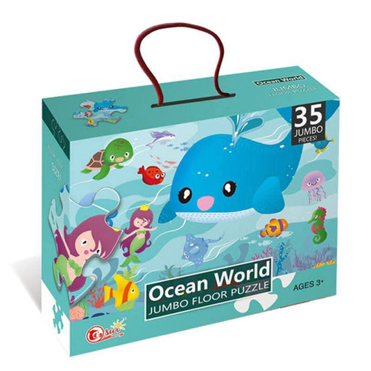 35 Pcs Ocean Animal Floor Puzzle