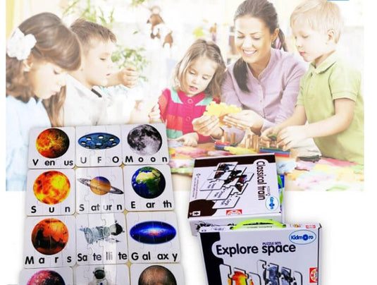 Puzzle Sets Explore Space