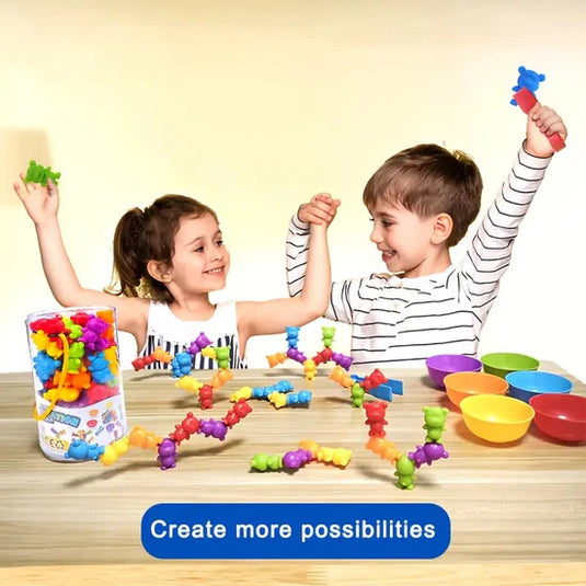 Bear Color Classification Sorting Puzzle 48 Piece