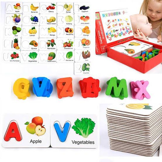 English Letter Identification Cards